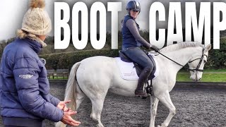 EVENTING BOOT CAMP A HORSE DOWN [upl. by Lavery177]