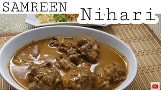 Restaurant Style Nalli Nihari recipe [upl. by Berard589]