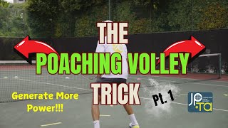 The Poaching Volley Trick Pt1 [upl. by Bondy794]