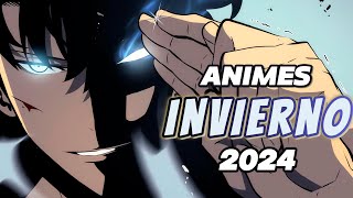 ESTRENOS ANIME INVIERNO 2024 [upl. by Haceber]