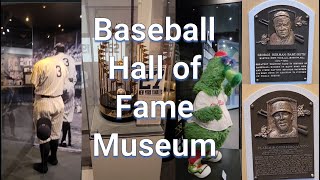 I Visited the Baseball Hall of Fame Museum in Cooperstown NY [upl. by Anim]