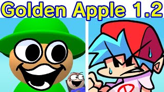 Friday Night Funkin VS Dave amp Bambi Golden Apple Edition 12 FULL WEEK FNF MOD  Secret Songs [upl. by Nrehtac]