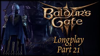 Baldurs Gate 3 Longplay Part 21 No Commentary HalfElf Ranger Tav [upl. by Atsirk]