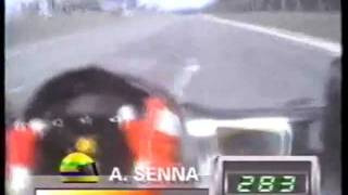 Ayrton Senna shows his frustration [upl. by Beane]