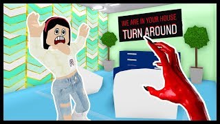 THE STALKER IS IN MY HOUSE  Roblox [upl. by Orton]