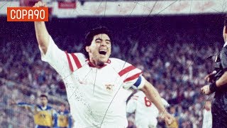 Uncovering Maradonas Forgotten Year at Sevilla [upl. by Aim]