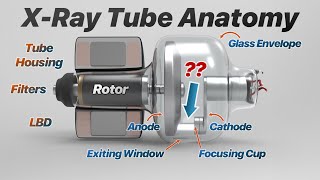 XRay Tube Anatomy XRay Production Explained [upl. by Ennoira]