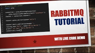 Learn RabbitMQ In 30 Minutes  RabbitMQ Tutorial In Python For Beginners Handson Tutorial [upl. by Pfister]