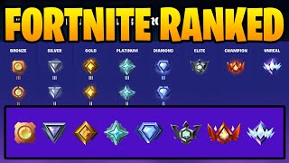 Fortnite Ranked EXPLAINED  Everything You Need to Know [upl. by Leoine]