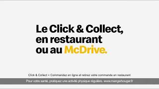 Mc Donalds Click and collect quotappli McDoquot Parrainage TV 7s [upl. by Eliades967]