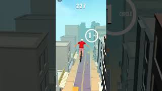 Top 1 cycle racing stunt double androide game video 🫠gaming cyclestuntgame gameplaygamesshorts [upl. by Hajidak]