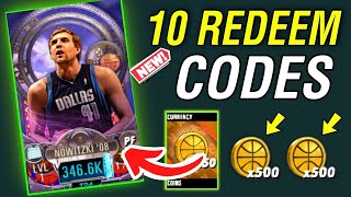 ⚠️Dont Miss⚠️ NBA 2K MOBILE CODES 2024  NBA 2K MOBILE REDEEM CODES  CODES FOR NBA 2K MOBILE [upl. by Shay]