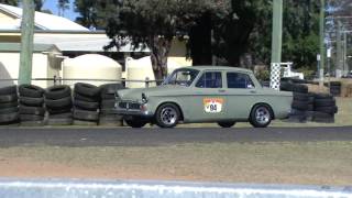 Hillman Minx Leyburn Sprints 2009 [upl. by Adnauqahs]