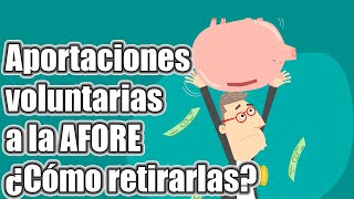 RETIRO PARCIAL DE APORTACIONES VOLUNTARIAS  ¿Que son y cómo retirarlas [upl. by Nnire62]