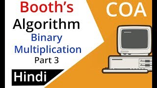 Booths Algorithm with Solved Example in Hindi  part 3 COA Lectures [upl. by Nakashima868]