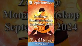 Zwillinge SPIRITUALITÄT ✨ Horoskop September 2024 [upl. by Okiruy]