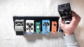 My Pedalboard Build Pedaltrain Nano  with 8 Pedals [upl. by Heater]