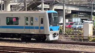 小田急電鉄4000形4058F JR東日本常磐緩行線松戸到着 [upl. by Sateia]