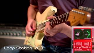 RC1 Loop Station Demonstration BOSS Sound Check [upl. by Balfour]