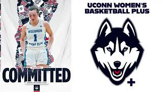 2024 5Star G Allie Ziebell Commits to UConn Huskies  Womens College Basketball Recruiting [upl. by Hanzelin]