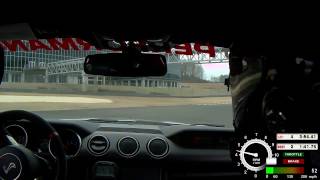 Ford Factory Driver Jade Buford driving the Ford Shelby GT350R at Barber  a 141 Lap [upl. by Ameluz819]