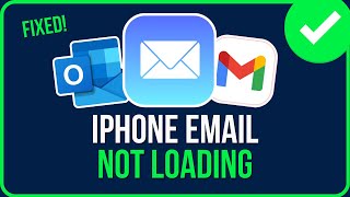 FIXED EMAIL NOT LOADING ON IPHONE 2024  Fix iPhone Not Showing Emails In Inbox [upl. by Kirbie]