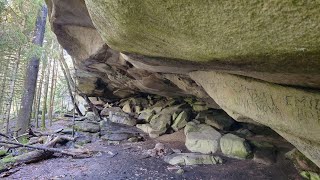 Hillern boplatsgrotta o vindskydd Strömstad [upl. by Inaluahek]