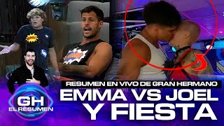 GRAN HERMANO 2024 EN DIRECTO EL RESUMEN del LAUCHA EMMA y JOEL a los GRITOS  FIESTA de Viernes [upl. by Eeresed]