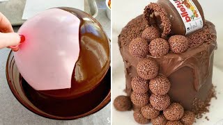 The Best Chocolate Cake amp Dessert Recipes  Chocolate Cake Hacks  Satisfying Cakes [upl. by Lipp]