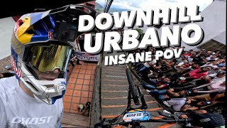 POV run from Downhill Urbano Manizales 2024  Tomas Slavik [upl. by Dunaville1]