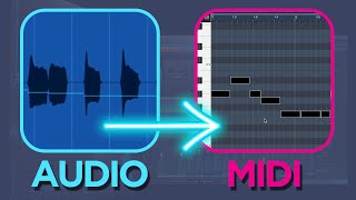 Audio to MIDI in Studio One [upl. by Lebasile]