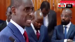 NyamazaDrama as DP Gachaguas lawyer Elisha Ongoya shut by a judge like a baby [upl. by Hugues142]