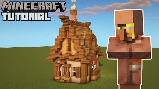 Minecraft  Cartographers House Tutorial Villager Houses [upl. by Nnaihs]