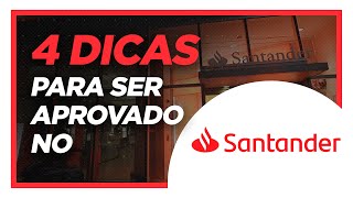 4 DICAS PARA SER APROVADO NO SANTANDER [upl. by Oiciruam]