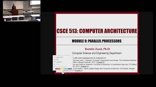 Module 09  Parallel Processors Part 1 [upl. by Kristoffer]