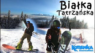 Białka Tatrzańska 2023  Kotelnica Białczańska Snowboard [upl. by Nosila]