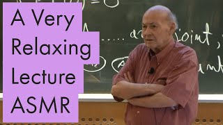 Unintentional ASMR  Marvin Minsky gives a super relaxing lecture on Mathematics for MIT [upl. by Dlonra]