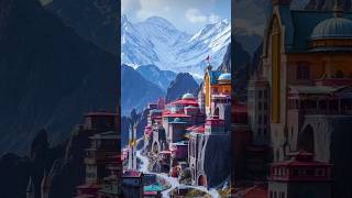 Shambhala City in Himalayas  Imagination secret city in Himlalayas shambhala himalayas city [upl. by Daggett]