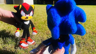 Sonic VS Shadow  Sonic Boom Plush Shorts [upl. by Lai]