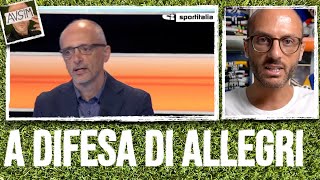 Capuano quotdifendequot Allegri dalle critiche su Sportitalia  Avsim Out [upl. by Ailemor424]