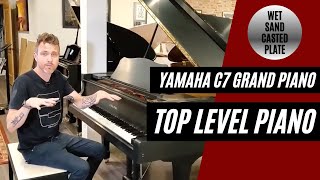 Yamaha C7 Grand Piano Review  Built in 1972 [upl. by Eileme]