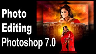 Photo editing Photoshop 70  photo editing photoshop tutorial  How to Edit photo [upl. by Oaks]