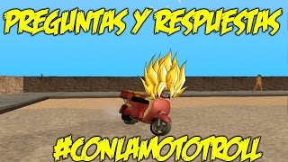 ¡Nueva Sección  Preguntas y Respuestas Con la Moto Troll [upl. by Yelra]