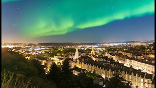 Northern Lights Over Yorkshire England 1052024 [upl. by Opportina]