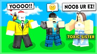 I Caught MY SISTER Being TOXIC AGAIN So THIS HAPPENED Roblox Bedwars [upl. by Clementis]