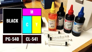 Canon Inkjet Cartridge Refill Kit  PG 540 and CL 541 [upl. by Samuele]