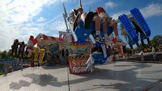 Farrar Shaws Fighter  Off Ride POV Knutsford May Day Fair 2024 [upl. by Ramso]