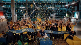 Feiert was uns vereint 50 Jahre IKEA Deutschland inspiriert durch euch [upl. by Aynahs]