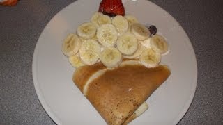 CREPE CON HELADO Y PLATANO [upl. by Bixler]