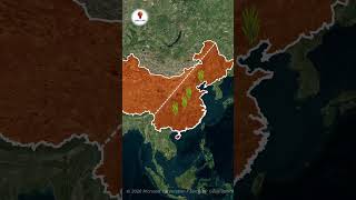 Why 95 of Chinas Population Lives on the East Side shorts viralshorts education [upl. by Sadoc]